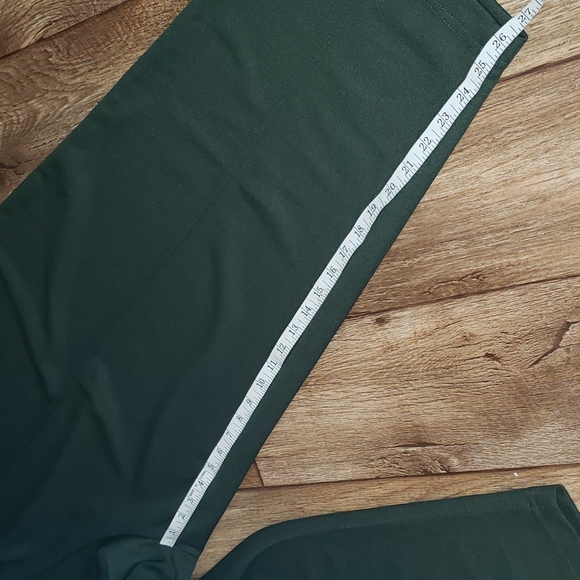 Roaman's Green Pant Woman Size 30WP - Picture 4 of 6